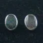 Preview: Echte 925er Ohrstecker 3,02 ct. Schwarze Fairy Boulder Opale Ohrringe Opalohrstecker - Echter Opalschmuck mit Lichtbild-Zertifikat ganz einfach online kaufen 3