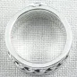 Preview: ►Designerring 935er Silber 12,52 gr mit 1,21 ct Semi Black Opal, Bild9