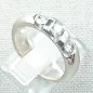 Mobile Preview: Dein 18k Palladium Weißgoldring mit 3 x 0,20 ct Diamant, Bild5