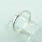 Preview: Konfigurieren Sie Ihren Silberring mit einem 0,10 ct. Diamant. Alle Ringgrößen sind möglich | Auch in Gelbolg oder Weißgold, mit größeren Diamanten möglich. 3