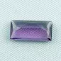 Mobile Preview: Großer echter violetter Amethyst 5,06 ct - Baguette Schliff - Jetzt anschauen! Echte Edelsteine online kaufen!