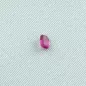 Mobile Preview: Ein unbehandelter spitzen Rubin mit einem Gewicht von 0,40 ct - multifacettierter Ovalschliff - 4,85 x 3,52 x 2,34 mm - Echte Edelsteine online kaufen!