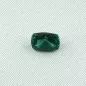 Preview: Echter 2,00 ct dunkel blau grüner Indigolith Turmalin Kissenschliff - Echter Tourmalin Edelstein - 9,20 x 6,49 x 5,01 mm - Für Turmalin-Anhänger aus Gold