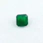 Preview: grüner 2,16 ct Smaragd im Emerald Schliff - 8,18 x 8,00 x 4,55 mm - Perfekt für Smaragd-Schmuck geeignet! - Echte Edelsteine mit Zertifikat online kaufen!