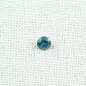 Mobile Preview: ►0,69 ct königsblauer Saphir Diamantschliff Edelstein, Bild1