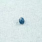 Mobile Preview: ►0,71 ct königsblauer Saphir im Brillantschliff geschliffen, Bild4
