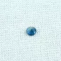 Mobile Preview: ►0,71 ct königsblauer Saphir im Brillantschliff geschliffen, Bild5