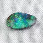 Preview: 7,52 ct Grüner Boulder Opal mit brillanten Farben aus Australien 20,92 x 11,64 x 4,29 mm | Echte Opale mit Zertifikat online kaufen - Versicherter Versand!4