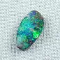 Preview: 7,52 ct Grüner Boulder Opal mit brillanten Farben aus Australien 20,92 x 11,64 x 4,29 mm | Echte Opale mit Zertifikat online kaufen - Versicherter Versand!6