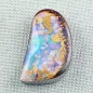Mobile Preview: 50,09 ct Boulder Opal Investment Multicolor Edelstein 32,49 x 18,62 x 7,84 mm - 50,09 ct Edelstein mit brillanten Farben - Opale online kaufen mit Zertifikat.-5