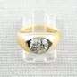 Mobile Preview: ►Massiver 916er Goldring 22k Herrenring Damenring, ca. 3,20 ct Diamant, Bild1