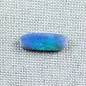 Mobile Preview: Echter Black Crystal Opal 3,05 ct aus Australien Opale mit Zertifikat online kaufen - Blau Grüner Multicolor Black Crystal Opal 18,83 x 7,26 x 3,03 mm 1