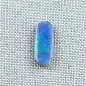 Mobile Preview: Echter Black Crystal Opal 3,05 ct aus Australien Opale mit Zertifikat online kaufen - Blau Grüner Multicolor Black Crystal Opal 18,83 x 7,26 x 3,03 mm 2