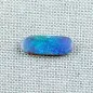Preview: Echter Black Crystal Opal 3,05 ct aus Australien Opale mit Zertifikat online kaufen - Blau Grüner Multicolor Black Crystal Opal 18,83 x 7,26 x 3,03 mm 3
