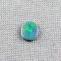 Preview: Echter Lightning Ridge Semi Black Opal 2,10 ct. aus Australien - Opale mit Zertifikat online kaufen - Grüner Multicolor Vollopal 11,50 x 9,79 x 2,86 mm 2