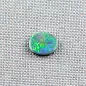 Preview: Echter Lightning Ridge Semi Black Opal 2,10 ct. aus Australien - Opale mit Zertifikat online kaufen - Grüner Multicolor Vollopal 11,50 x 9,79 x 2,86 mm 3