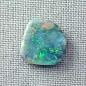 Preview: Echter Grüner Lightning Ridge Black Crystal Picture Opal 10,28 ct. aus Australien - Echte Opale mit Zertifikat online kaufen - 17,90 x 18,61 x 4,99 mm 2