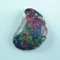 Mobile Preview: Echter Boulder Opal 34.34 ct. aus Australien - Opale mit Zertifikat online kaufen - Roter Multicolor Boulder Opal 31,81 x 23,38 x 7,85 mm für Opalschmuck 1