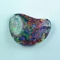 Preview: Echter Boulder Opal 34.34 ct. aus Australien - Opale mit Zertifikat online kaufen - Roter Multicolor Boulder Opal 31,81 x 23,38 x 7,85 mm für Opalschmuck 3