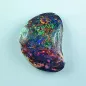 Mobile Preview: Echter Boulder Opal 34.34 ct. aus Australien - Opale mit Zertifikat online kaufen - Roter Multicolor Boulder Opal 31,81 x 23,38 x 7,85 mm für Opalschmuck 5