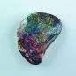 Mobile Preview: Echter Boulder Opal 34.34 ct. aus Australien - Opale mit Zertifikat online kaufen - Roter Multicolor Boulder Opal 31,81 x 23,38 x 7,85 mm für Opalschmuck 6