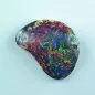 Mobile Preview: Echter Boulder Opal 34.34 ct. aus Australien - Opale mit Zertifikat online kaufen - Roter Multicolor Boulder Opal 31,81 x 23,38 x 7,85 mm für Opalschmuck 8