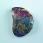 Preview: Echter Boulder Opal 34.34 ct. aus Australien - Opale mit Zertifikat online kaufen - Roter Multicolor Boulder Opal 31,81 x 23,38 x 7,85 mm für Opalschmuck 9