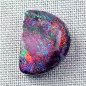 Preview: Echter Yowah Nuss Opal 19,51 ct. aus Australien - Opale mit Zertifikat online kaufen - Multicolor Yowah Nuss Opal 19,82 x 14,52 x 6,72 mm als Investment 1