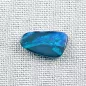 Mobile Preview: Blauer Lightning Ridge Black Opal 2,90 ct. aus Australien - Opale mit Zertifikat online kaufen - Blauer Black Opal 16,24 x 9,67 x 3,05 mm für Opalschmuck 1