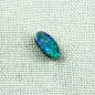 Mobile Preview: ►1,91 ct intensiv blauer Boulder Opal Edelstein, Bild2