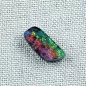 Mobile Preview: Echter 3.78 ct Boulder Opal Regenbogen Multicolor aus Australien - Opale mit Zertifikat online kaufen - Roter Multicolor Boulder Opal 15,62 x x6,87 x 3,32 mm2