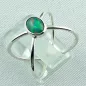 Preview: Massiver Silberring mit Welo Opal 0,69 ct Opalring, Bild3