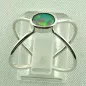 Mobile Preview: Sterling Silberring mit Top GEM Welo Opal 0,50 ct, Bild4