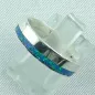 Preview: Opalring 4,21 gr., Bandring, Silberring mit Opal Inlay ocean blue, Bild2