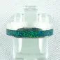 Mobile Preview: Opalring 3,11 gr., Bandring, Silberring mit Opal Inlay sea green, Bild1