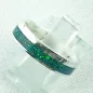 Mobile Preview: Opalring 3,11 gr., Bandring, Silberring mit Opal Inlay sea green, Bild2