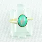 Mobile Preview: 750er Goldring, 18k Opalring mit 1,26 ct Welo Opal, Bild1