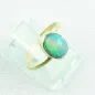 Mobile Preview: 750er Goldring, 18k Opalring mit 1,26 ct Welo Opal, Bild6
