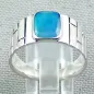 Mobile Preview: Eleganter Opal-Silber-Ring mit Black Crystal Opal 1,32 ct, Bild4