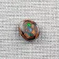 Mobile Preview: Echter 2,76 ct. Koroit Boulder Opal aus Australien mit Zertifikat - Grün Türkiser Multicolor Opalstein 10,59 x 8,89 x 3,63 mm für Opalschmuck 6