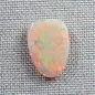 Preview: Echter 4,81 ct White Opal aus Mintabie Australien - Opal mit Zertifikat online kaufen - Vollopale zum besten Preis bei der Opal-Schmiede! 4