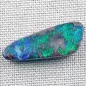 Preview: Echter Boulder Opal 8,24 ct. aus Australien - Opale mit Zertifikat online kaufen - Blau Grüner Boulder Opal 25,78 x 9,99 x 4,03 mm für Opalschmuck 4