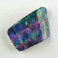 Preview: Echter Regenbogen Boulder Opal mit Zertifikat - 19,12 ct Boulderopal aus Australien – Multicolor Edelstein 26,08 x 17,28 x 6,12 mm – Ein einzigartiger Investment Edelstein 1