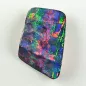 Mobile Preview: Echter Regenbogen Boulder Opal mit Zertifikat - 19,12 ct Boulderopal aus Australien – Multicolor Edelstein 26,08 x 17,28 x 6,12 mm – Ein einzigartiger Investment Edelstein 5
