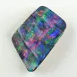 Mobile Preview: Echter Regenbogen Boulder Opal mit Zertifikat - 19,12 ct Boulderopal aus Australien – Multicolor Edelstein 26,08 x 17,28 x 6,12 mm – Ein einzigartiger Investment Edelstein 6