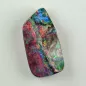 Preview: Seltener Black Boulder Opal mit Zertifikat - 17,42 ct schwarzer Boulderopal aus Australien – Multicolor Edelstein 25,33 x 13,41 x 6,41 mm – Ein einzigartiger Investment Edelstein 1