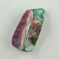Preview: Seltener Black Boulder Opal mit Zertifikat - 17,42 ct schwarzer Boulderopal aus Australien – Multicolor Edelstein 25,33 x 13,41 x 6,41 mm – Ein einzigartiger Investment Edelstein 2