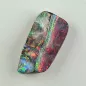 Mobile Preview: Seltener Black Boulder Opal mit Zertifikat - 17,42 ct schwarzer Boulderopal aus Australien – Multicolor Edelstein 25,33 x 13,41 x 6,41 mm – Ein einzigartiger Investment Edelstein 7