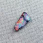 Preview: Echter Boulder Opal 4,96 ct. Regenbogen Vollopal aus Australien mit Zertifikat – Absolutes brillantes Multicolor mit Neonfarben – Boulderopal Stein 5