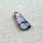 Mobile Preview: Echter Boulder Opal 4,96 ct. Regenbogen Vollopal aus Australien mit Zertifikat – Absolutes brillantes Multicolor mit Neonfarben – Boulderopal Stein 7